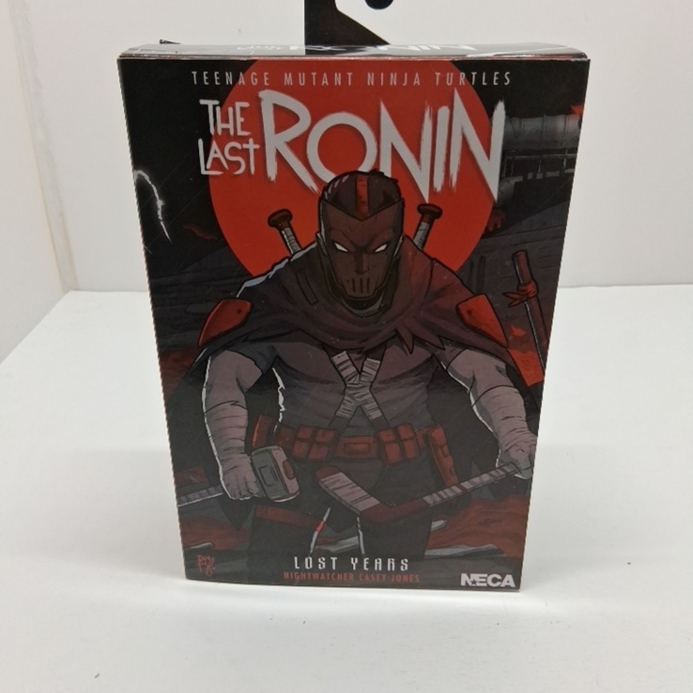 NECA TMNT The Last Ronin Lost Years Nightwatcher Casey Jones Action Figure 7in